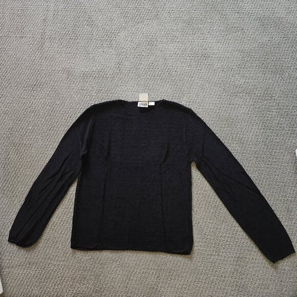 BRAND NEW WOMEN'S CHICO SEEDSTITCH SWEATER IN DEEP PLUM IN SMALL/MEDIUM SIZE - Picture 3 of 14